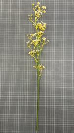 Dirbtinė gėlės šaka, ilgis 69 cm (geltona)