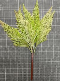 Dirbtinė lapų šakelė, ilgis 33cm (šv. žalia)