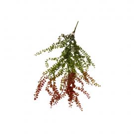 Dirbtinis vijoklis smulkesniais lapeliais, ilgis 89cm (raudona, žalia)