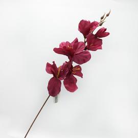Dirbtinė gėlė kardelis 54 cm (t. rožinė)