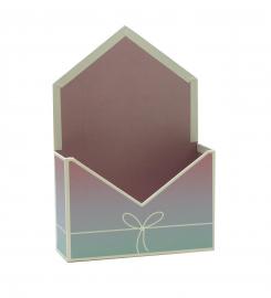Dėžutė voko formos (violetinė)