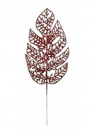 Blizgi šakelė „Glitter“ raudona, 35 cm