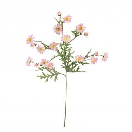 Dirbtinė ramunių šaka, ilgis 73cm (Šviesiai rožinė)