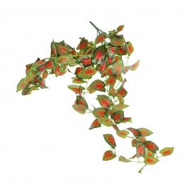 Dirbtiniai vijokliniai gebenės lapai, ilgis 100cm (raudona, žalia)