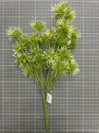 Dirbtinė gėlės šaka, ilgis 39 cm (žalia)