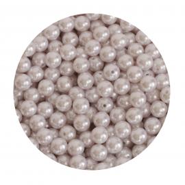 Karoliukai, skersmuo 1.2cm "Baltas perlas" (500g)