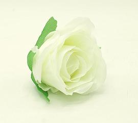 Rožės žiedai 6cm (balti)(24x 0.35€)