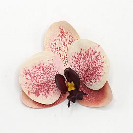 Orchidėjos žiedai lateksiniai (24 vnt. x 0.45€)(8 x 9 cm)(rožiniai)