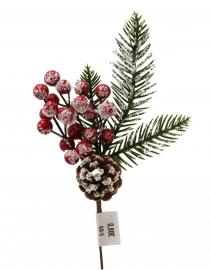 Kalėdinė puokštelė 25 cm