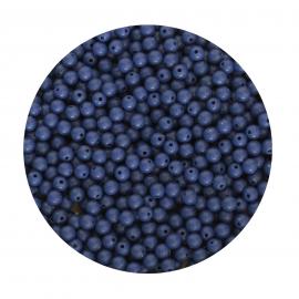 Karoliukai, skersmuo 0.5cm (mėlyna) (100g)