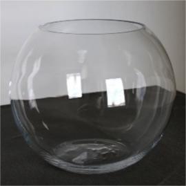 Stiklinis šlifuotas akvariumas 19cm D-23cm