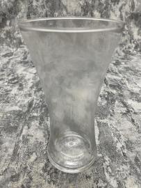 Stiklinė vaza 20cm, skersmuo 10cm