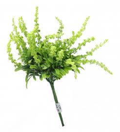 Dirbtinė gėlės šakelė, ilgis 31 cm (žalia)