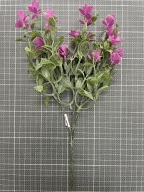 Dirbtinė gėlės šakelė, ilgis 32 cm (violetinė)