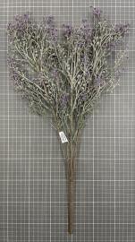 Dirbtinė gėlės šakelė, ilgis 51 cm (violetinė)
