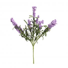 Dirbtinė putoplasto gėlių šakelė "Nendrė", ilgis 40cm (Violetinė)