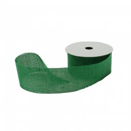 Dekoratyvinė juostelė "Tinklelis", plotis 4cm (žalia)
