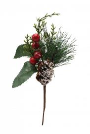 Kalėdinė puokštelė 23 cm