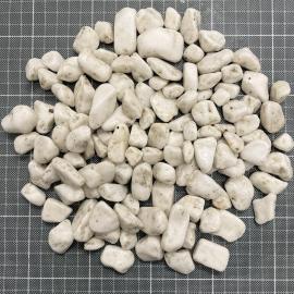 Dekoratyviniai balti gludinti 15-25 mm akmenukai 1kg