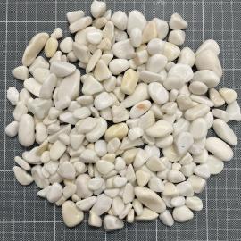 Dekoratyviniai balti gludinti 7-15 mm akmenukai 1kg