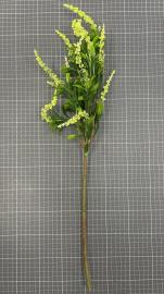 Dirbtinė gėlės šaka, ilgis 63 cm (žalia)