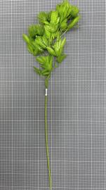 Dirbtinė lapų šaka, ilgis 67cm (žalia)