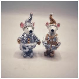 Keramikinės dvi pelės (3x3x6,5cm)