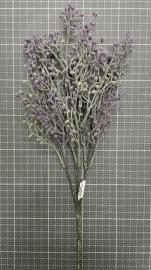 Dirbtinė gėlės šakelė, ilgis 38 cm (violetinė)