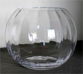 Stiklinis šlifuotas akvariumas optinė 20.5cm D-25cm