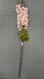 Dirbtinė gėlės šaka, ilgis 79cm (šv. oranžinė-violetinė)