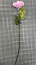 Dirbtinė chrizantemos šaka, ilgis 77cm (šv. violetinė)
