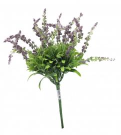 Dirbtinė gėlės šakelė, ilgis 31 cm (violetinė)