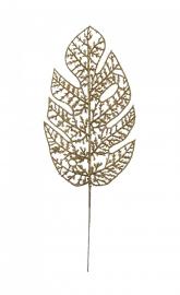 Blizgi šakelė „Glitter“ ruda, 35 cm