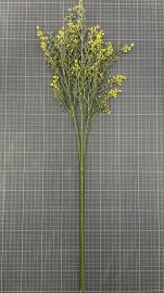 Dirbtinė gėlės šaka, ilgis 71 cm (geltona)