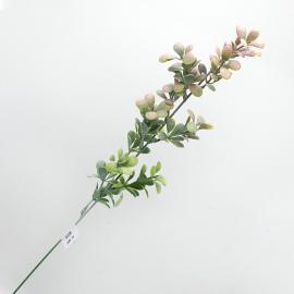 Dirbtinė žalumos šakelė 55 cm (rožinė)