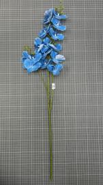 Orchidėjos šaka 3 stiebų, ilgis 80cm (mėlyna)