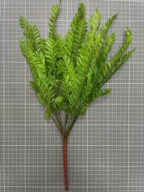 Dirbtinė lapų šakelė, ilgis 45cm (žalia)