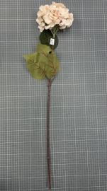 Dirbtinė hortenzijos šaka, ilgis 76cm (šv. rožinė)