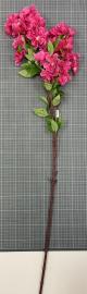 Dirbtinė gėlės šaka, ilgis 101 cm (rožinė)