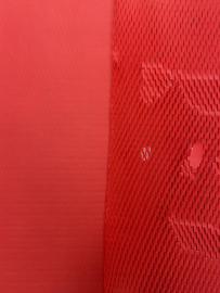 Tampomas popierius rulone 7,6 m raudonas