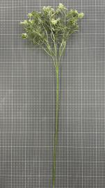 Dirbtinė gėlės šaka, ilgis 61 cm (balta)