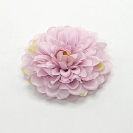 Dirbtinių jurginų žiedų komplektas, 10.5 cm skersmuo (12 vnt. x 0.70€) (šv. rožinė)